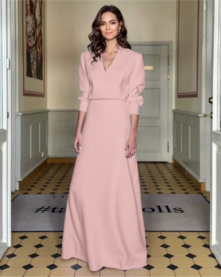 LEGEND MAXI DRESS PEACH