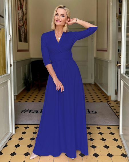 ELEGANT MAXI DRESS BLUE