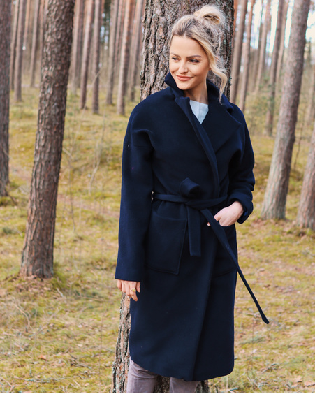 DREAMY COAT NAVY