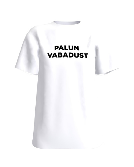 BLACK PALUN VABADUST SLIM T-SHIRT WHITE