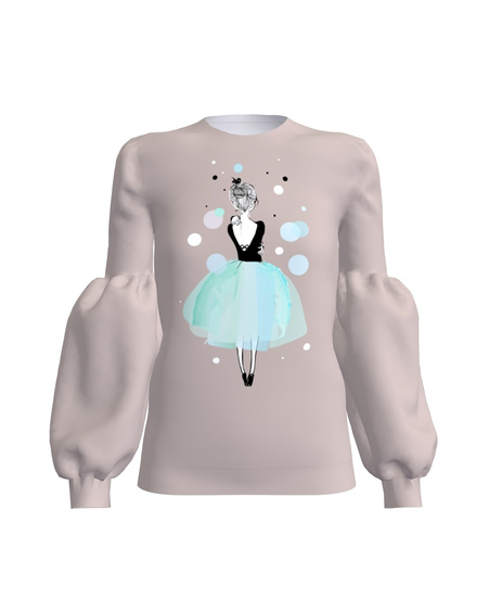 WINTER GIRL ALICE SWEATSHIRT NUDE