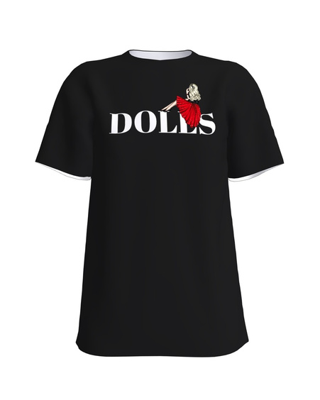 DOLLS SLIM T-SHIRT BLACK