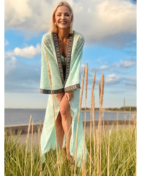 TD FLYAWAY KIMONO MINT