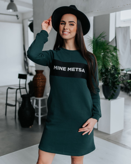 MINE METSA POCKET DRESS GREEN