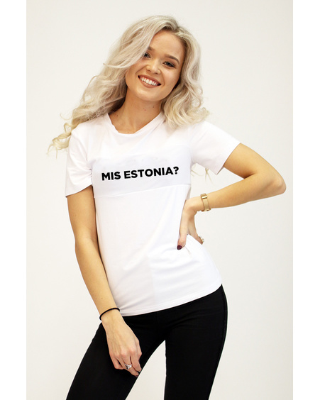 MIS ESTONIA? WHITE T-SHIRT