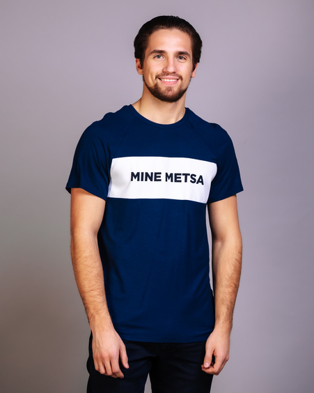 MEN MINE METSA T-SHIRT BLUE