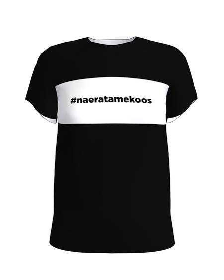 T-shirt #naeratamekoos