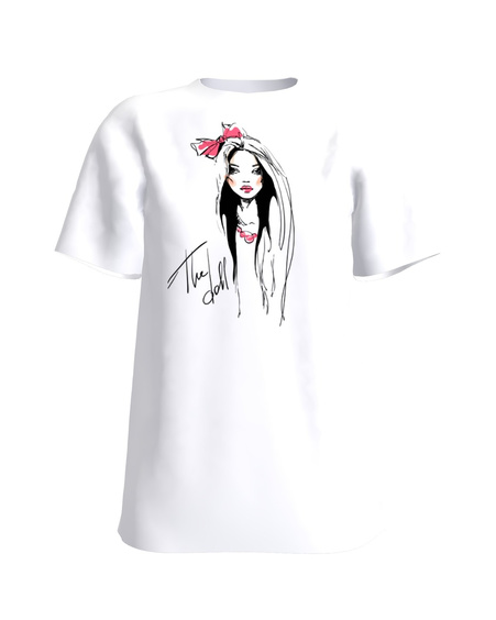 THE DOLL SLIM T-SHIRT WHITE