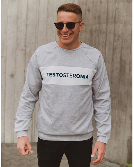 TESTOSTERONIA SWEATSHIRT GREY