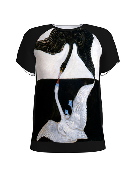 BLACK SWANS RAGLAN T SHIRT