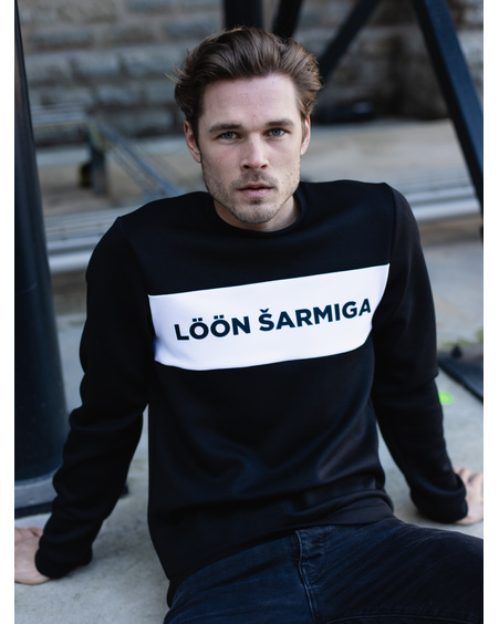 LÖÖN ŠARMIGA SWEATSHIRT BLACK