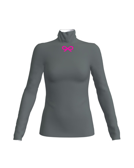 TD SIGNATURE BOW PULLOVER DARK GREY