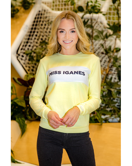 MISS IGANES SWEATSHIRT YELLOW