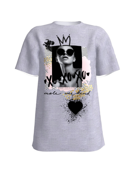 XO XO XO UNISEX T-SHIRT LIGHT GREY