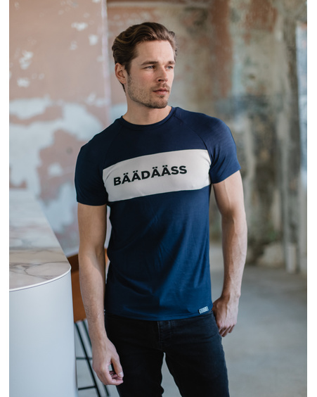 MEN BÄÄDÄÄSS T-SHIRT DARK BLUE